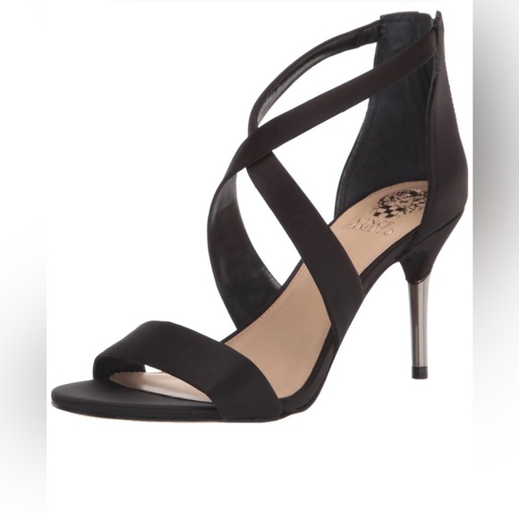 COPY - VINCE CAMUTO PASCALLIA HIGH HEEL BLACK DRESS SHOE BLACK NEW 10 MEDIUM - Picture 3 of 9